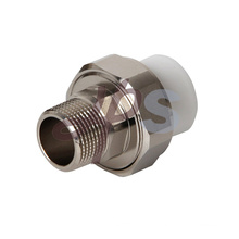 brass maler adapter union for PPR tube